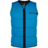 Mystic BRAND Wake Boarding Front-Zip Impact Vest - Global Blue -AquaFit Shop 2020 Mystic Brand Wake Boarding Impact Vest 35205 200183 417 01