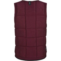 Mystic DOM Wake Boarding Front-Zip Impact Vest - Oxblood Red -AquaFit Shop 2020 Mystic Dom Wake Board Impact Vest 35205 200180 322 02