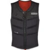 Mystic Foil Kite Surfing Front-Zip Impact Vest - Black -AquaFit Shop 2020 Mystic Impact Floatation Vest 35005 200105 900 01