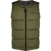 Mystic STAR Wake Boarding Front-Zip Impact Vest - Green 1 Mystic STAR Wake Boarding Front-Zip Impact Vest - Green -AquaFit Shop 2020 Mystic Star Wake Boarding Impact Vest 35205 200182 608 01