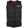 Mystic VOLTT Wake Boarding Front-Zip Impact Vest - Black -AquaFit Shop 2020 Mystic Voltt Wake Board Impact Vest 35205 200175 900 01