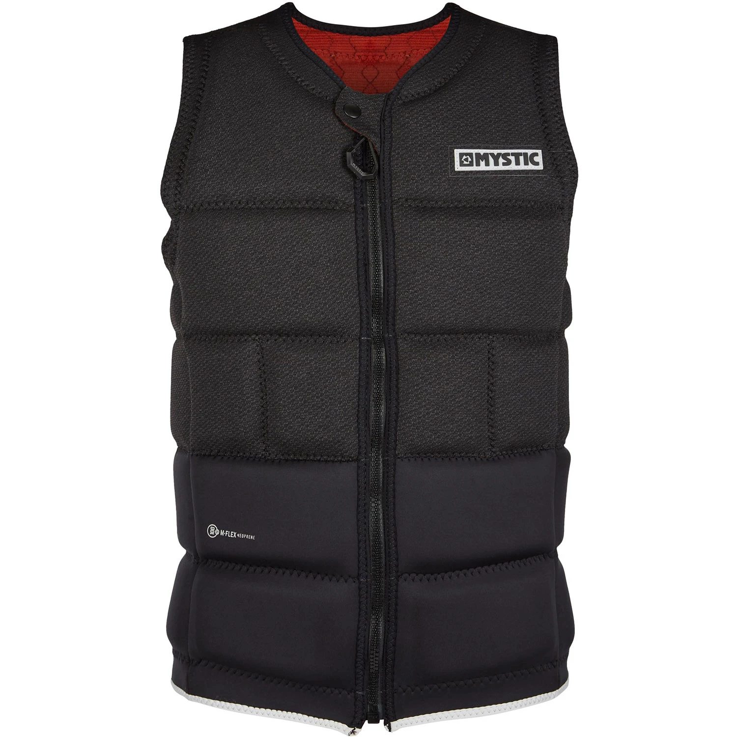 Mystic VOLTT Wake Boarding Front-Zip Impact Vest - Black 3 Mystic VOLTT Wake Boarding Front-Zip Impact Vest - Black