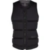 Mystic Womens STAR Wake Boarding Front-Zip Impact Vest - Black -AquaFit Shop 2020 Mystic Womens Star Wake Board Impact Vest 35205 200188 900 01