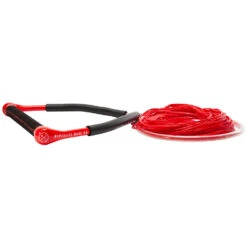 Hyperlite CG Handle With 65ft Maxim Wakeboard Tow Rope - Red