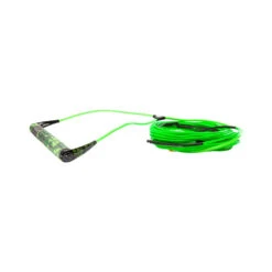 Hyperlite SG Handle With 70ft X-Line Wakeboard Tow Rope - Green