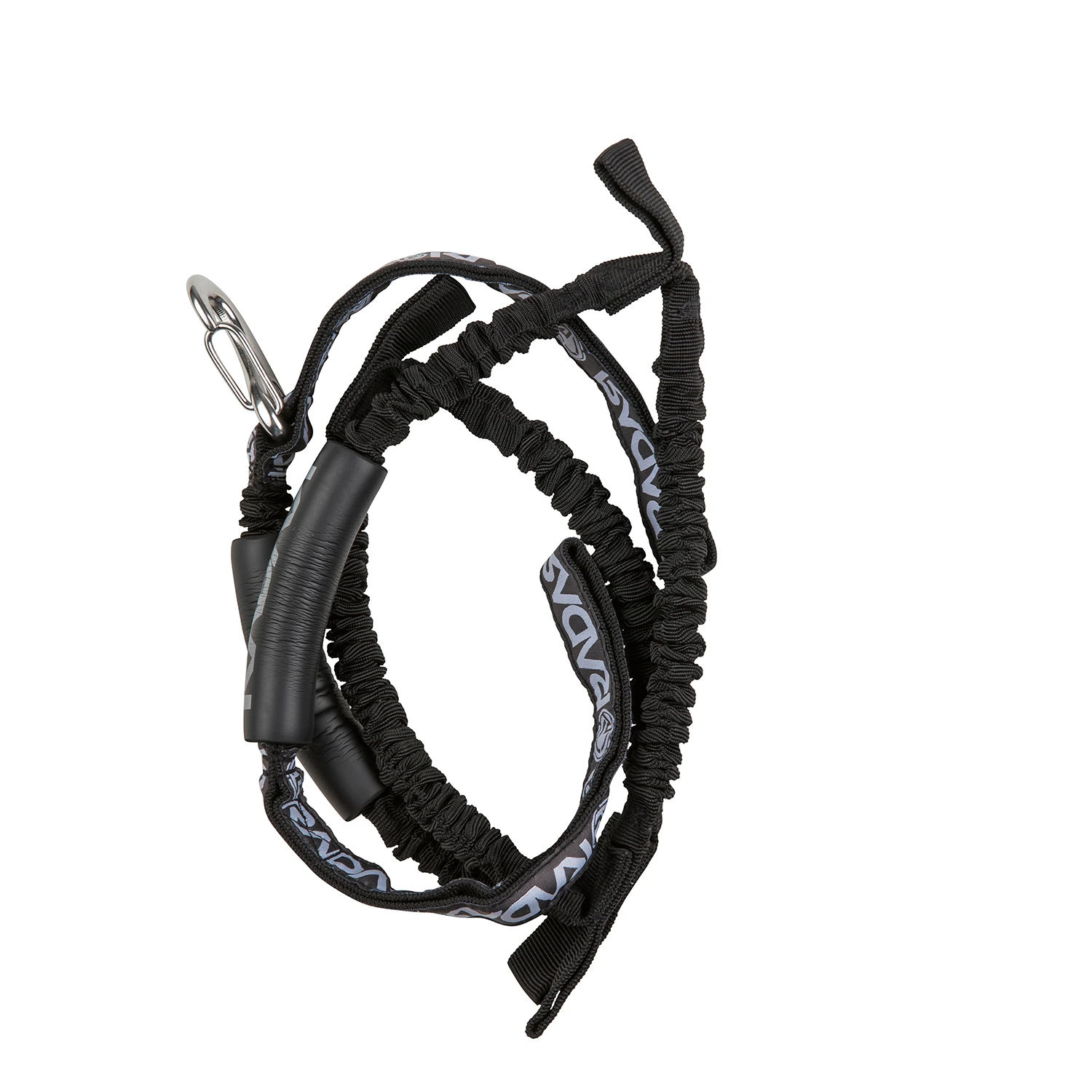 Radar 6' Adjustable Webbing Bungee Boat Dock Tie - Black - Image 2