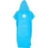 Alder Junior Terry Cotton Poncho Changing Robe - Blue