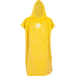 Alder Terry Cotton Poncho Changing Robe - Mustard
