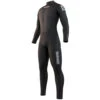 Mystic Brand 3/2mm Back-Zip Flatlock Wetsuit - Black -AquaFit Shop 2021 Mystic Brand 32 Backzip Wetsuit Black 210312 900 01