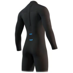 Mystic Brand 3/2mm Back-Zip Longarm Shorty Wetsuit - Black 9 Mystic Brand 3/2mm Back-Zip Longarm Shorty Wetsuit - Black -AquaFit Shop 2021 Mystic Brand 32 Longarm Shorty Wetsuit Black 210315 900 04