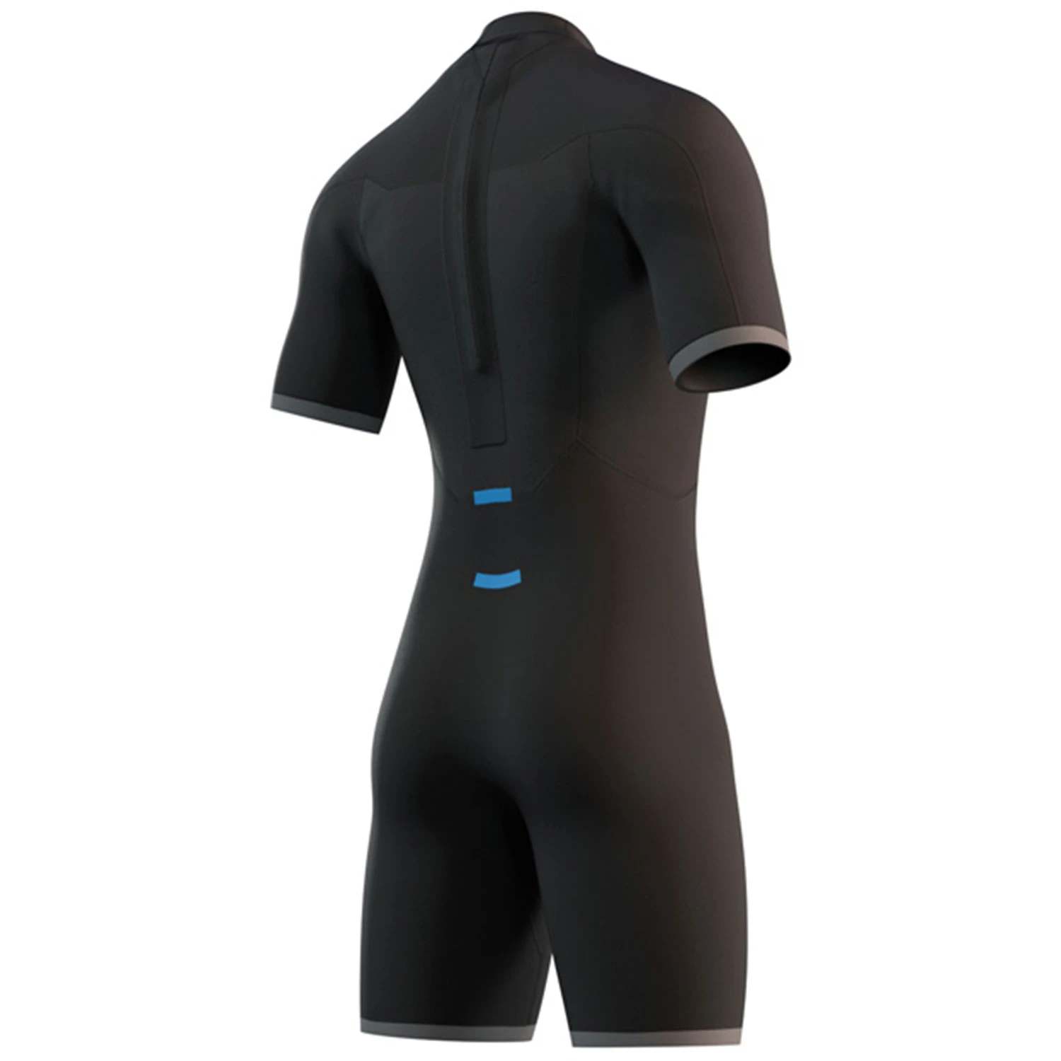 Mystic Brand 3/2mm Back-Zip Shorty Wetsuit - Night Blue 6 Mystic Brand 3/2mm Back-Zip Shorty Wetsuit - Night Blue - Image 4