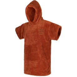 Mystic TEDDY Junior Poncho / Changing Robe - Rusty Red
