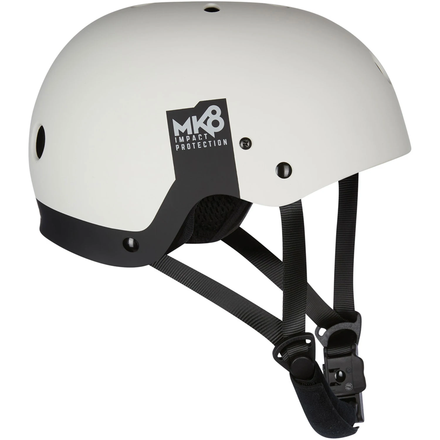 Mystic MK8X Kite & Wakeboarding Helmet - White 4 Mystic MK8X Kite & Wakeboarding Helmet - White - Image 2