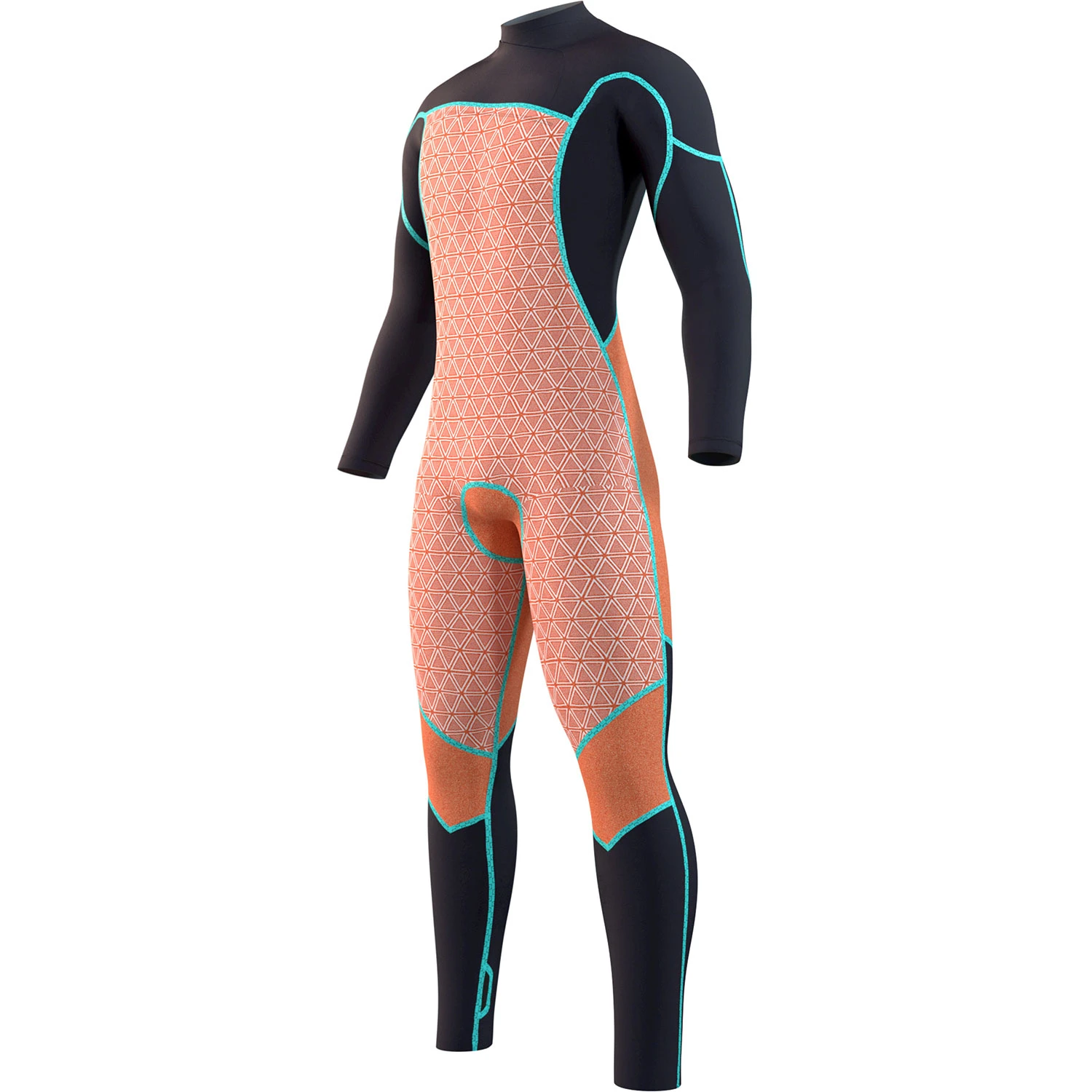 Mystic MAJESTIC 4/3 GBS Front Zip Wetsuit - Night Blue 5 Mystic MAJESTIC 4/3 GBS Front Zip Wetsuit - Night Blue - Image 3