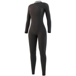 Mystic Womens Brand 3/2mm Back-Zip Flatlock Wetsuit - Night Blue -AquaFit Shop 2021 Mystic Womens Brand 32 Backzip Wetsuit Night Blue 210319 449 03