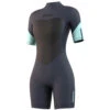 Mystic Womens Brand 3/2mm Shorty Wetsuit - Night Blue -AquaFit Shop 2021 Mystic Womens Brand 32 Shorty Wetsuit Night Blue .210323 449 01