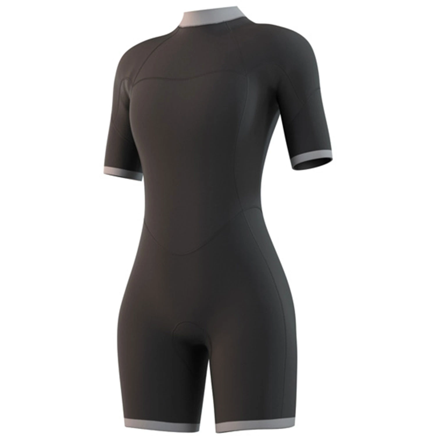 Mystic Womens Brand 3/2mm Shorty Wetsuit - Night Blue 5 Mystic Womens Brand 3/2mm Shorty Wetsuit - Night Blue - Image 3