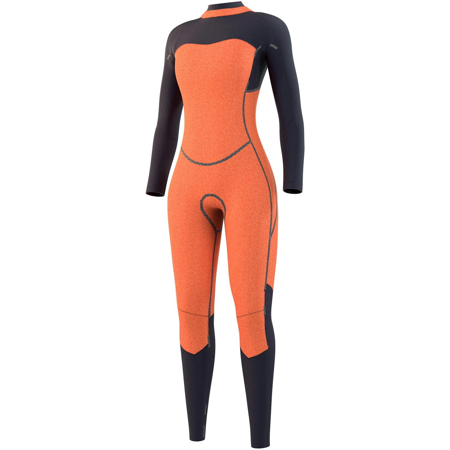 Mystic Womens DAZZLED 5/3mm Back Zip Wetsuit - Black 5 Mystic Womens DAZZLED 5/3mm Back Zip Wetsuit - Black - Image 3