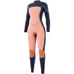 Mystic Womens Diva 3/2mm Front Zip Wetsuit - Night Blue -AquaFit Shop 2021 Mystic Womens Diva 32 Front Zip Wetsuit 35000.210077 449 03