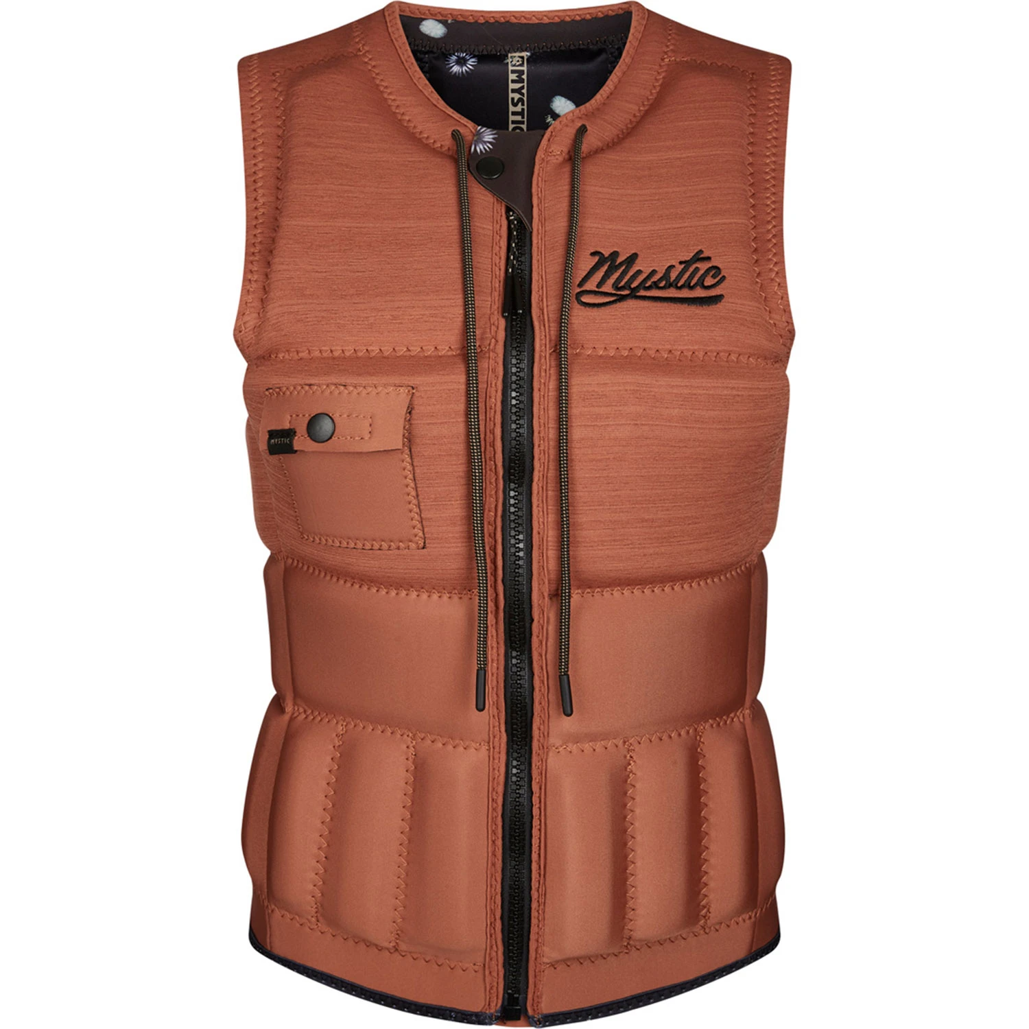 Mystic Womens DIVA FZip Wakeboard Impact Vest - Rusty Red 3 Mystic Womens DIVA FZip Wakeboard Impact Vest - Rusty Red