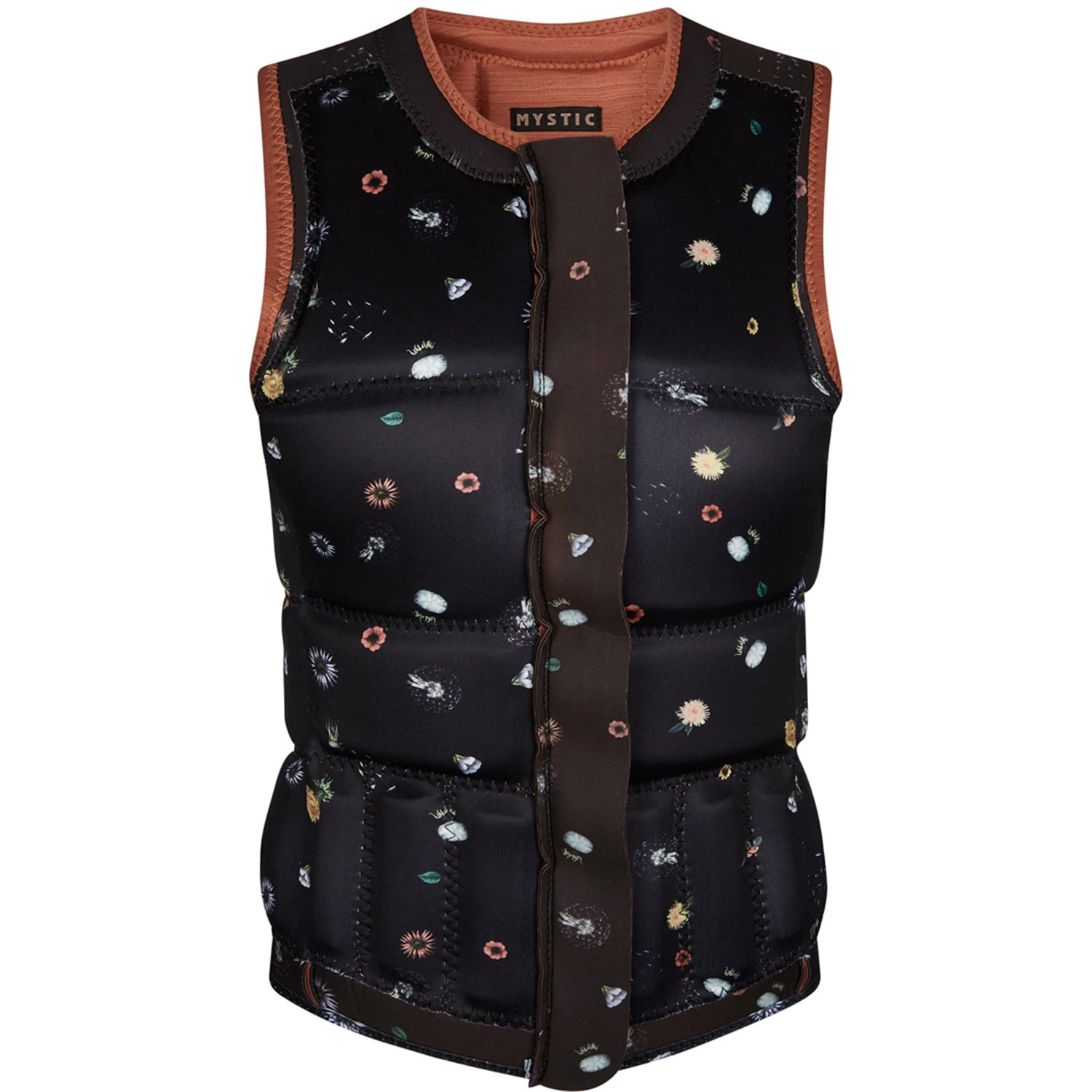 Mystic Womens DIVA FZip Wakeboard Impact Vest - Rusty Red 5 Mystic Womens DIVA FZip Wakeboard Impact Vest - Rusty Red - Image 3