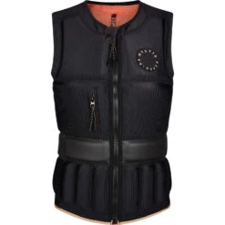 Mystic Womens GEM FZip Wakeboard Impact Vest - Black