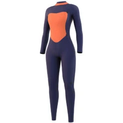 Mystic Womens Star 3/2mm Back-Zip Fullsuit Wetsuit - Black -AquaFit Shop 2021 Mystic Womens Star 32 Backzip Wetsuit Night Black 210318 900 03