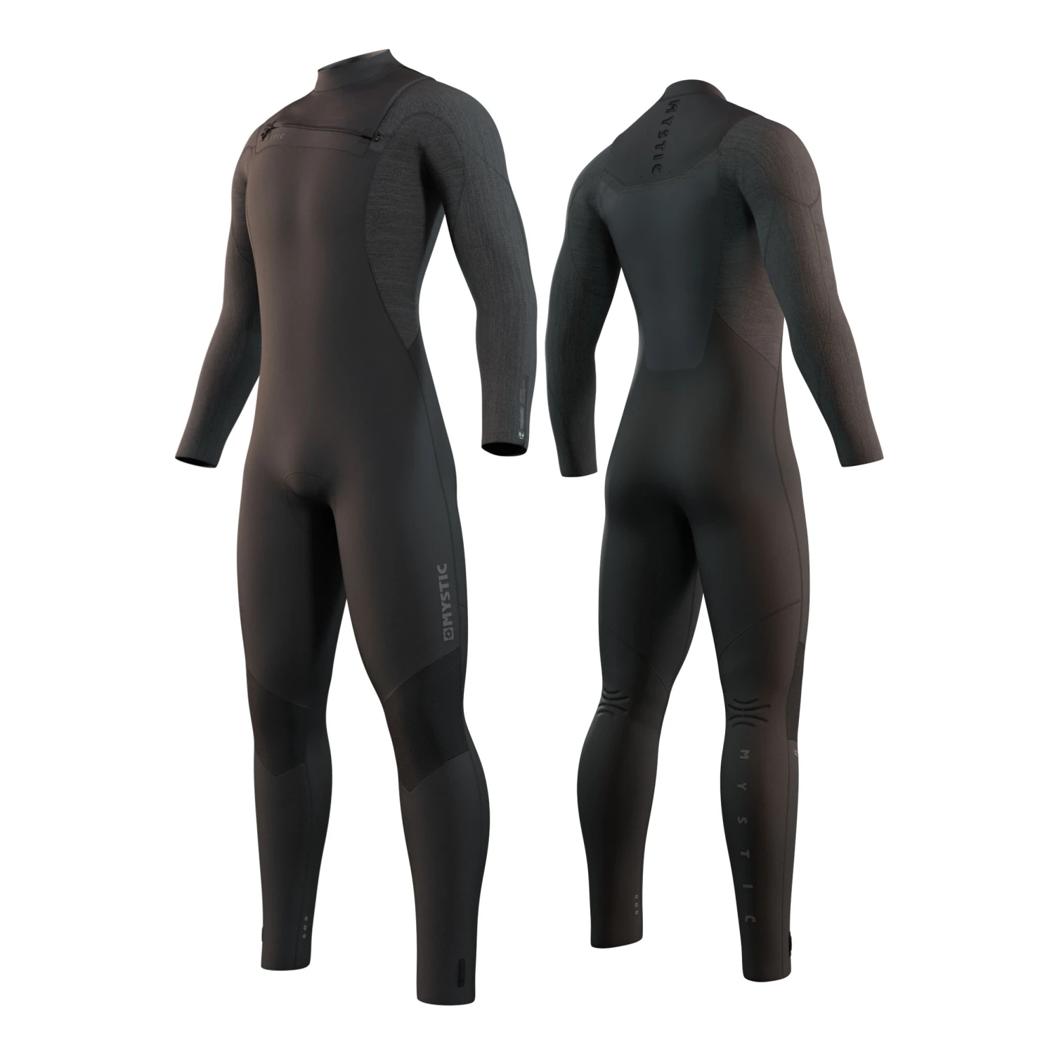 Mystic MAJESTIC 5/4 GBS Front Zip Wetsuit - Black 4 Mystic MAJESTIC 5/4 GBS Front Zip Wetsuit - Black - Image 2