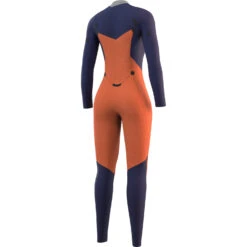 Mystic Womens Dazzled 5/3 Double Front Zip Wetsuit - Black -AquaFit Shop 2022 Mystic Womens Dazzled Wetsuit 35000.220093 900 04