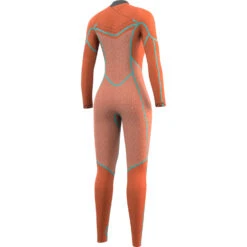 Mystic Womens GEM 5/4 Chest- Zip Wetsuit - Black -AquaFit Shop 2022 Mystic Womens Gem 54 Wetsuit 35000.220086 900 04