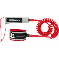 Cressi Coiled SUP Leash 10ft - Red -AquaFit Shop 2022 cressi coiled sup leash NP001078 3