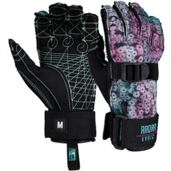 Radar Skis Lyric Inside-Out Glove - Floral Fade -AquaFit Shop 2022 radar skis lyric inside out glove floral fade 1