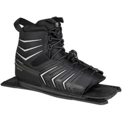 Radar Skis Vector Rear Feather Frame Boot - Black/Silver -AquaFit Shop 2022 radar skis vector rear feather frame boot black silver 1