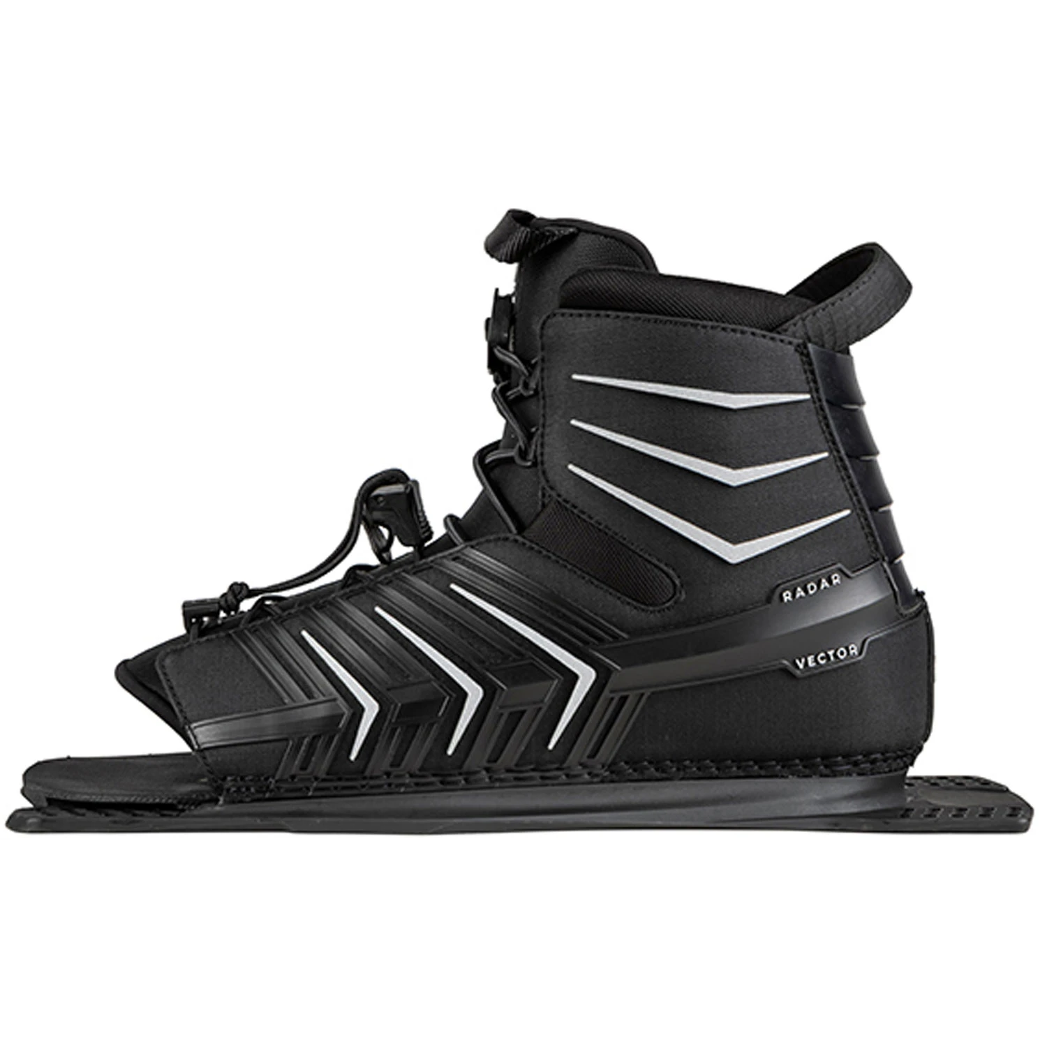 Radar Skis Vector Rear Feather Frame Boot - Black/Silver - Image 2