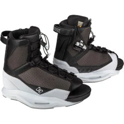 Ronix District Wakeboard Boots - White/Black -AquaFit Shop 2022 ronix district boot white black 1