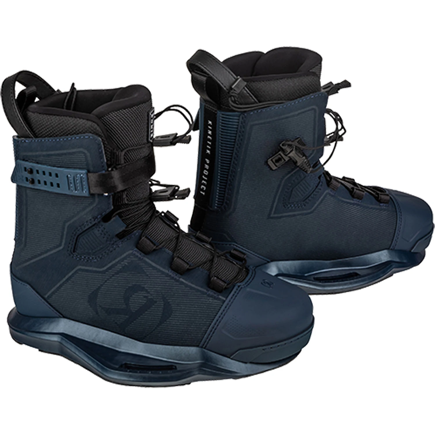 Ronix Kinetik Project EXP Wakeboard Boots Intuition - Black/Navy - Image 3