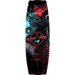 Ronix Womens Krush SF Boat Board - Black/Mint/Coral -AquaFit Shop 2022 ronix womens krush sf boat board black mint coral bk