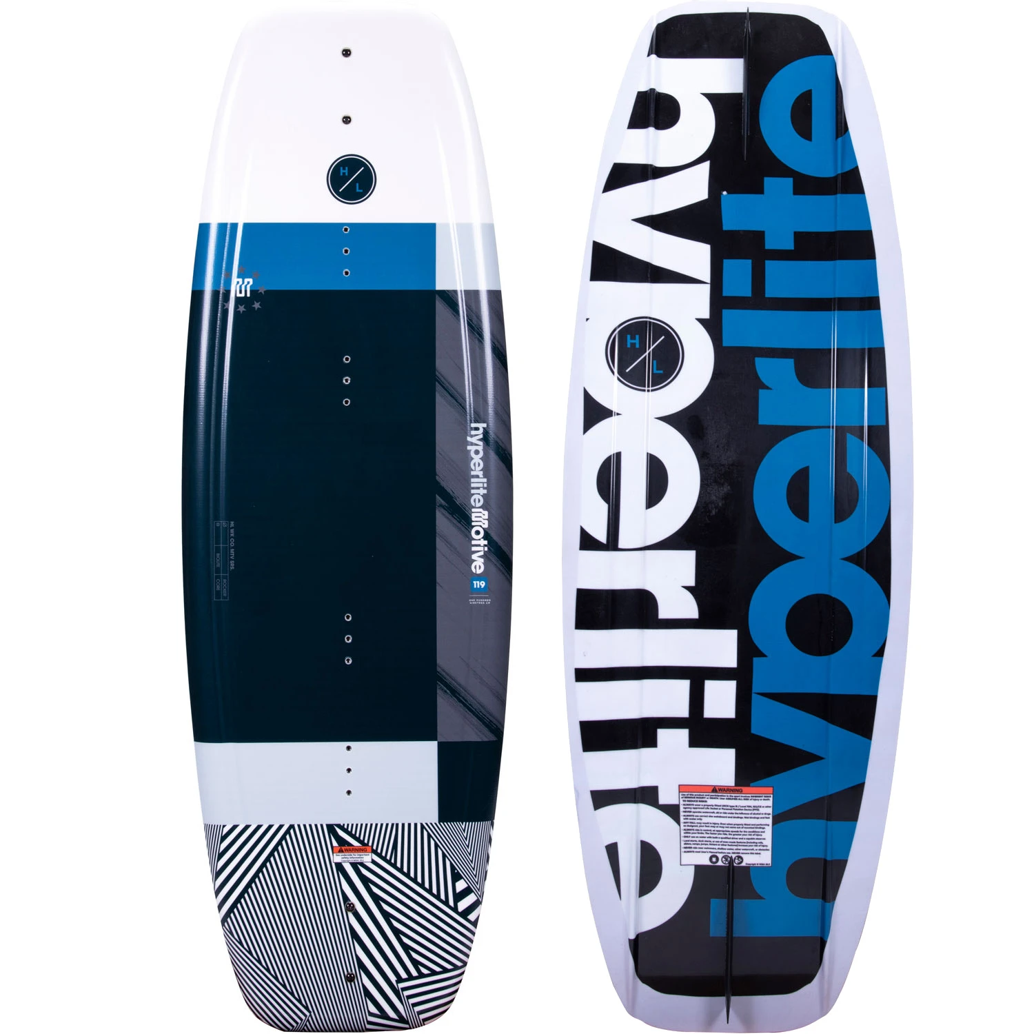 Hyperlite Boys Junior Motive Boat Wakeboard - 119cm 3 Hyperlite Boys Junior Motive Boat Wakeboard - 119cm