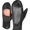 Mystic EASE 2mm Open Palm Wetsuit Mittens - Black -AquaFit Shop 2023 Mystic Ease Open Palm Mitt Gloves 1