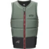 Mystic Peacock Wake Boarding Impact Vest - Dark Olive -AquaFit Shop 2023 Mystic Impact Vest 230227 643 01