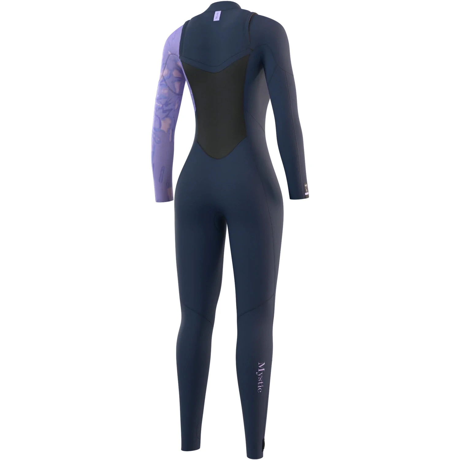 Mystic Womens Jayde 5/4mm Chest-Zip Fullsuit Wetsuit - Navy 4 Mystic Womens Jayde 5/4mm Chest-Zip Fullsuit Wetsuit - Navy - Image 2
