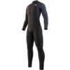 Mystic Marshall 4/3mm Front-Zip Fullsuit Wetsuit - Black -AquaFit Shop 2023 Mystic Marshall 53 Chestzip Fullsuit Black 1 1