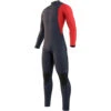 Mystic Marshall 5/3mm Front-Zip Fullsuit Wetsuit - Navy Red -AquaFit Shop 2023 Mystic Marshall 53 Chestzip Fullsuit Navy Red 1 1