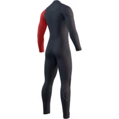 Mystic Marshall 5/3mm Front-Zip Fullsuit Wetsuit - Navy Red -AquaFit Shop 2023 Mystic Marshall 53 Chestzip Fullsuit Navy Red 2 1