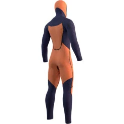 Mystic Marshall Hooded 5/3mm Front-Zip Fullsuit Wetsuit - Black -AquaFit Shop 2023 Mystic Marshall Hooded Chestzip Fullsuit Black 4