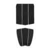 Mystic 3 Piece Front & Tail Pad Sidebumb - Black -AquaFit Shop 2023 Mystic Traction Pad 3 Piece Front Tail Black 1