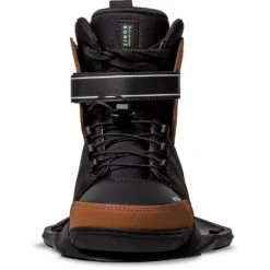 Ronix Diplomat Wakeboard Boots - Black/Gum -AquaFit Shop 2023 RONIX BOOTS DIPLOMAT LEFT TOE