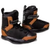 Ronix Diplomat Wakeboard Boots - Black/Gum -AquaFit Shop 2023 RONIX BOOTS DIPLOMAT PAIR