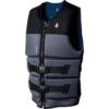 Ronix Volcom Yes CGA Impact Vest - Charcoal/Black -AquaFit Shop 2023 RONIX CGA VEST YES VOLCOM 3 4 FRONT ANGLE 1
