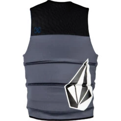 Ronix Volcom Yes CGA Impact Vest - Charcoal/Black 11 Ronix Volcom Yes CGA Impact Vest - Charcoal/Black -AquaFit Shop 2023 RONIX CGA VEST YES VOLCOM BACK 1
